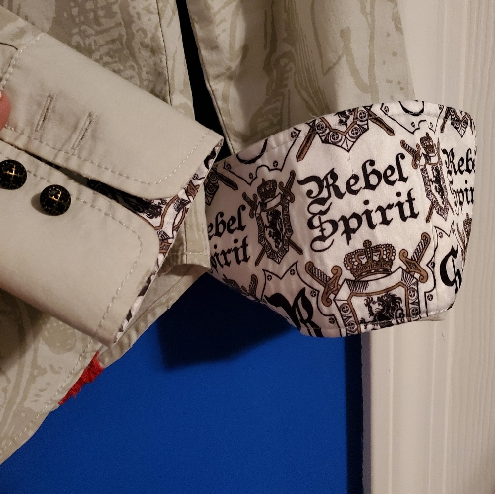 Sold-Rebel Spirit buttondown flashy dress - Picture 5 of 8